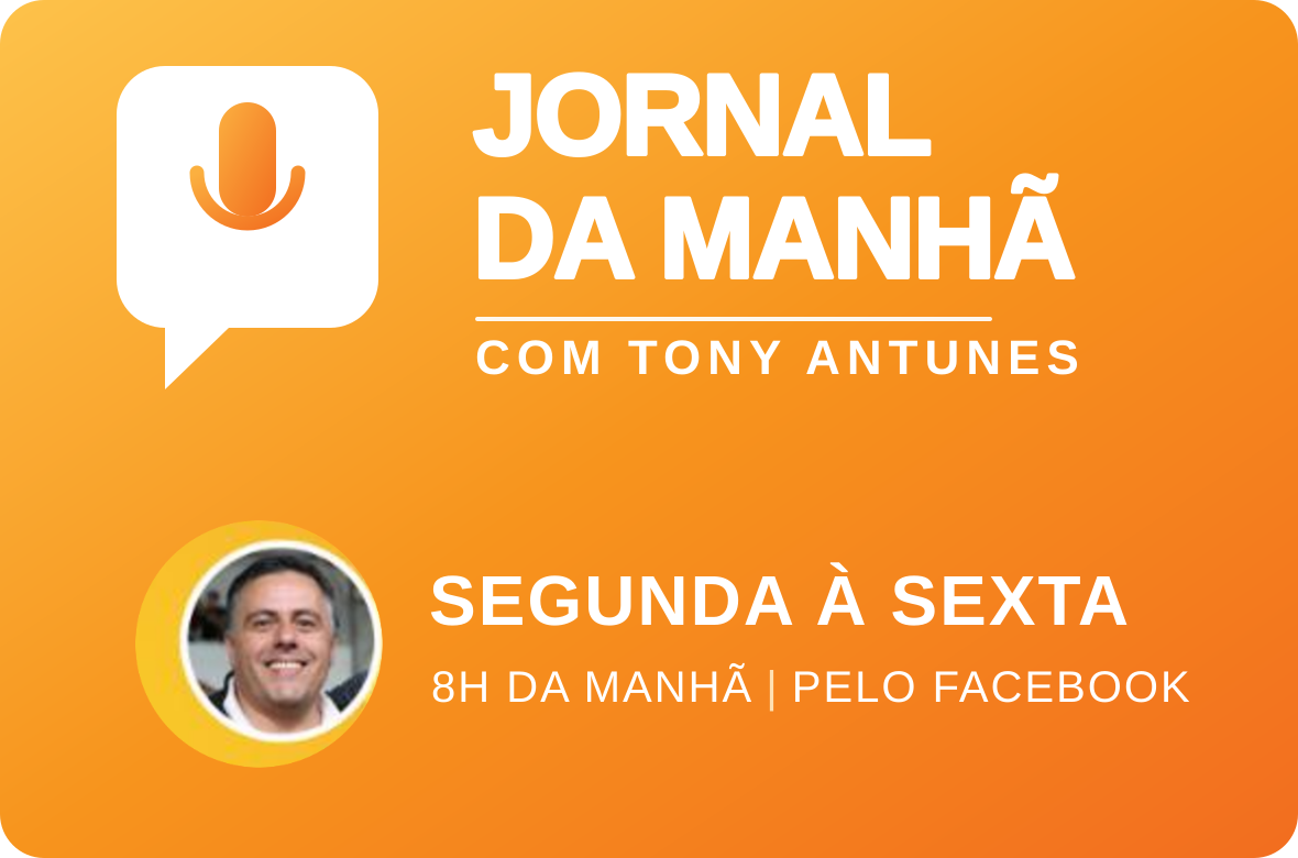 Jornal da Manhã — Segunda à sexta, 8h da manhã, pelo Facebook